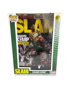 Funko SLAM Shawn Kemp Vinyl Figure - Green, Yellow, Black